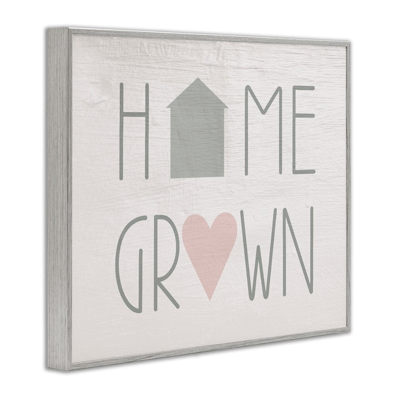 Stupell Home Grown Country Words Framed Giclee Art Design By Lil' Rue