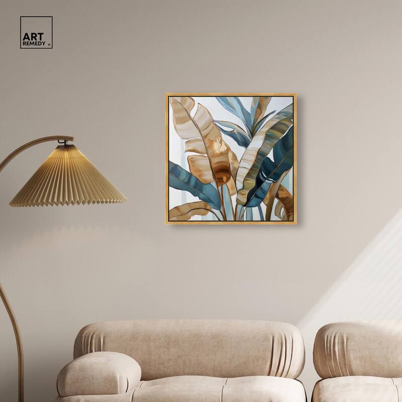 Paradise Fronds II Canvas by Art Remedy