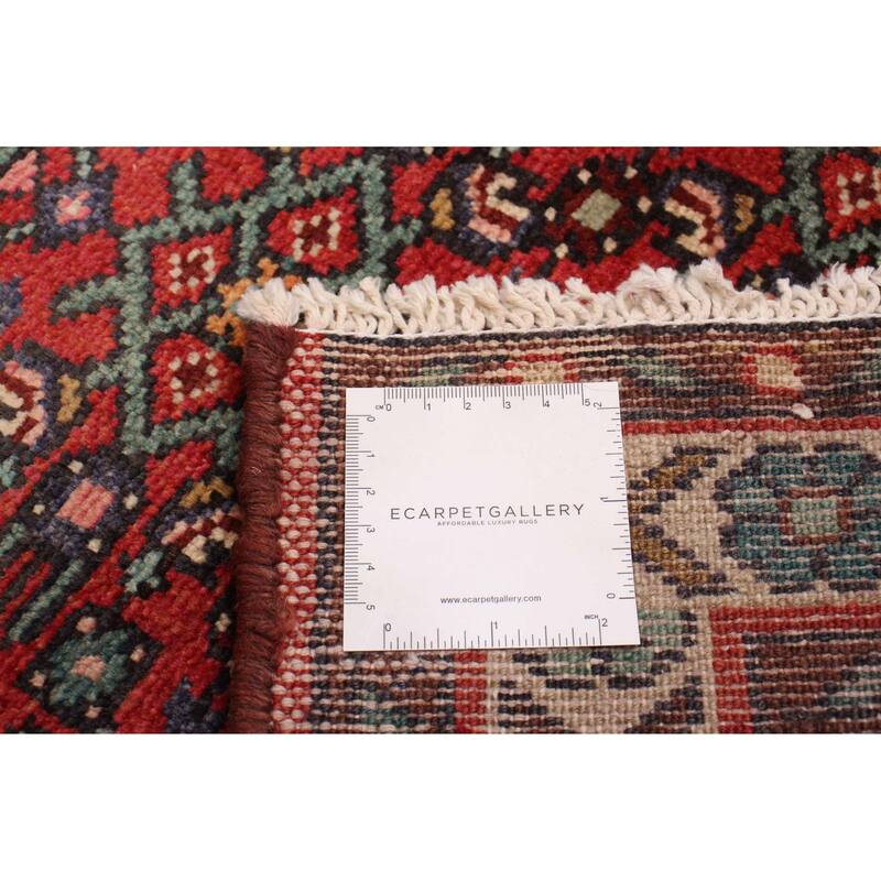 ECARPETGALLERY Hand-knotted Andelz Red Wool Rug - 2'8 x 9'8