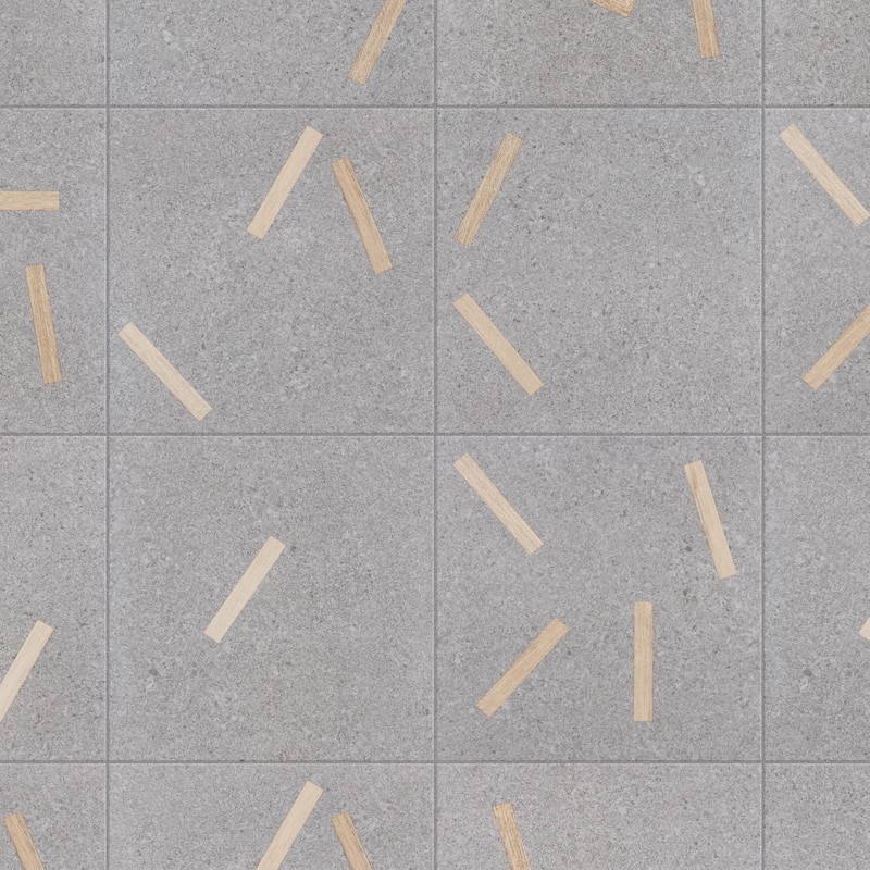 Merola Tile Komi Maolan Antracita 7-7/8" x 7-7/8" Porcelain Floor and Wall Tile