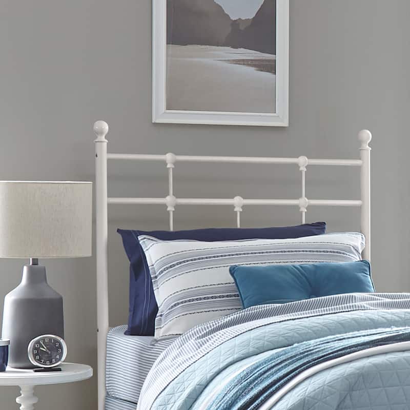 Hillsdale Furniture Providence Traditional Spindle Metal Headboard