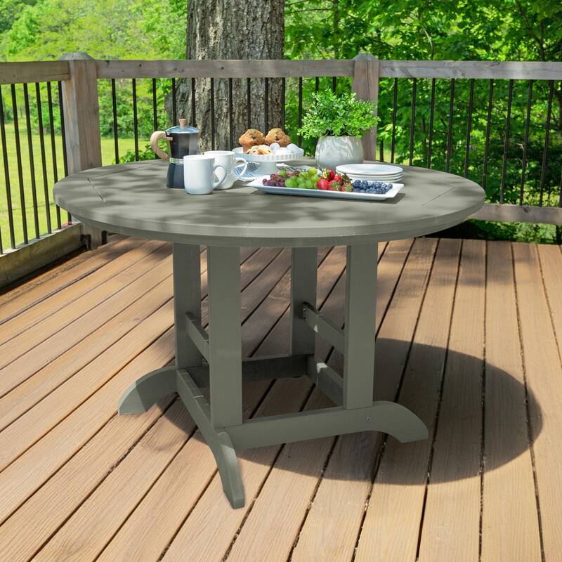 HIGHWOOD 48" Round Dining Height Outdoor Table