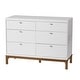 preview thumbnail 9 of 12, Little Seeds Laurel 6-Drawer Dresser White/Acorn