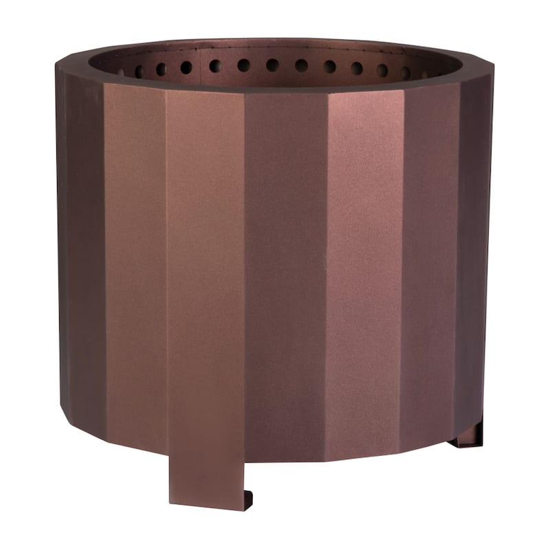 19.5" Outdoor Smokeless Wood Burning Portable Fire Pit