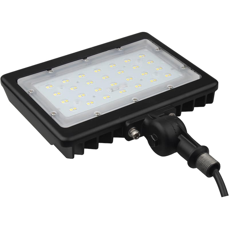 LED Large Flood Light 50W 5000K Bronze Finish 100V-277V Dimmable - N/A