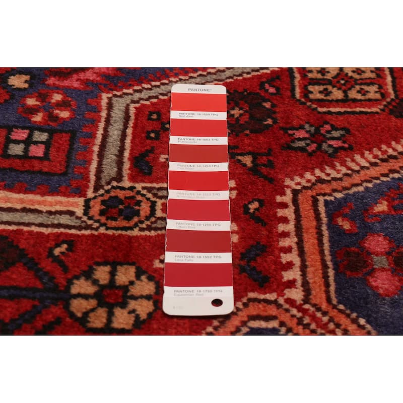 ECARPETGALLERY Hand-knotted Anadol Red Wool Rug - 4'0 x 6'5