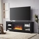 preview thumbnail 13 of 56, Quincy TV Stand with Fireplace Insert