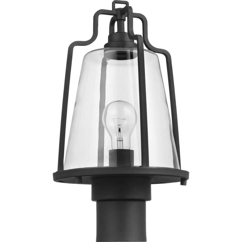 Benton Harbor Collection One-Light Post Lantern with DURASHIELD - 12.200" x 18.900" x 12.200"