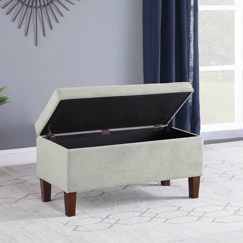 Porch & Den Minna Decorative Storage Bench