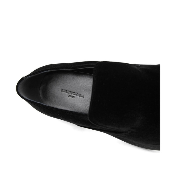 black velvet dress shoes