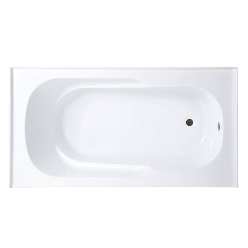 Swiss Madison Alcove Soaking Tub with Apron Skirt 60/30 Right Hand - 60x30 Right