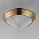 preview thumbnail 8 of 8, Maxim 10399 Hargreaves 3 Light 17" Wide Flush Mount Ceiling Fixture