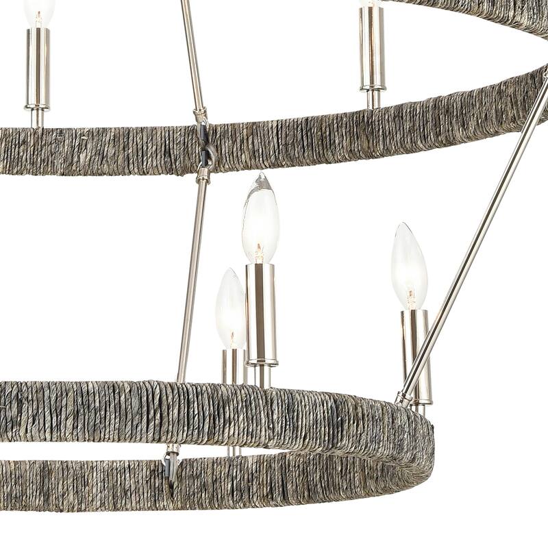 Abaca Rope Chandelier