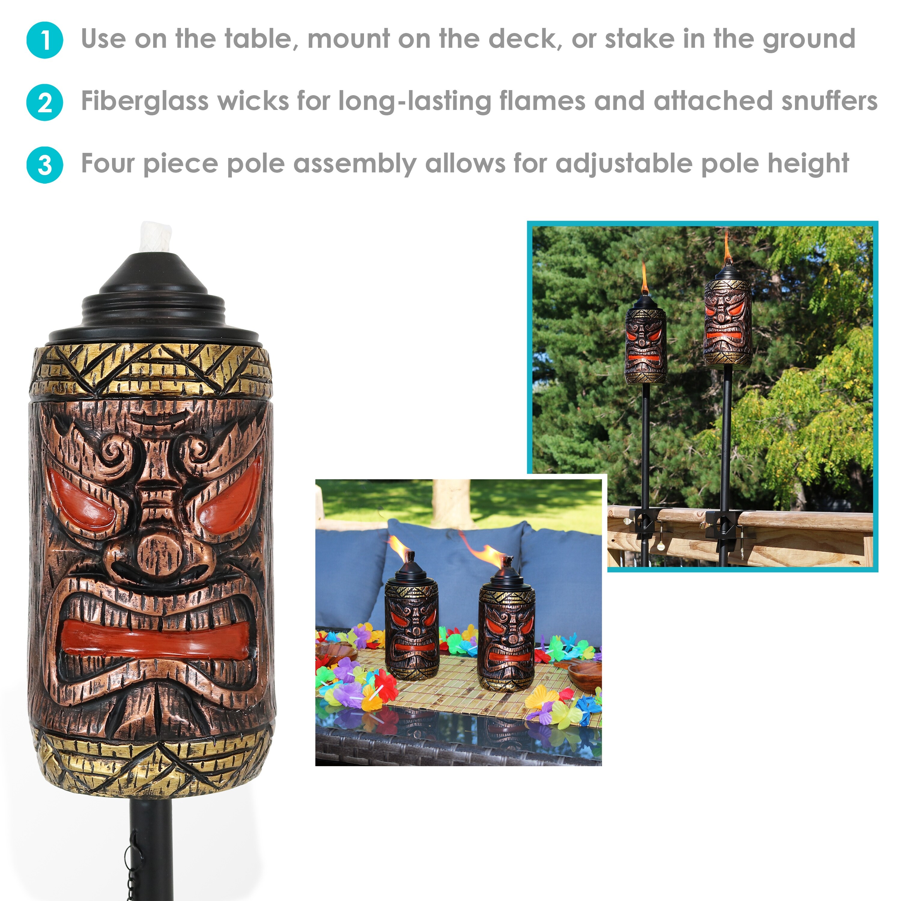 Lawn torches cheap