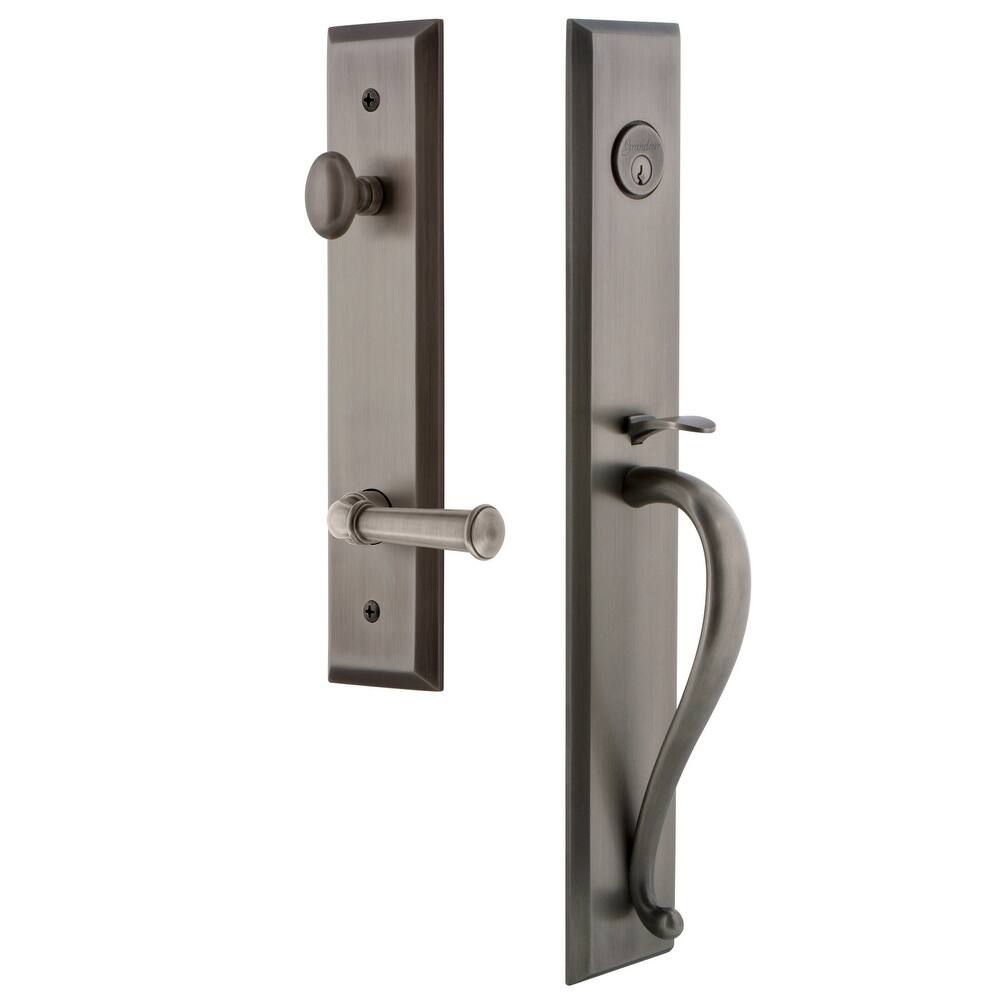 Grandeur Fifth Avenue Solid Brass Rose Left Handed Dummy Full Plate