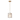 Ice Blocks 6-inch Wide 1-Light Mini Pendant in Satin Brass - 6in W x 6in D x 9in H