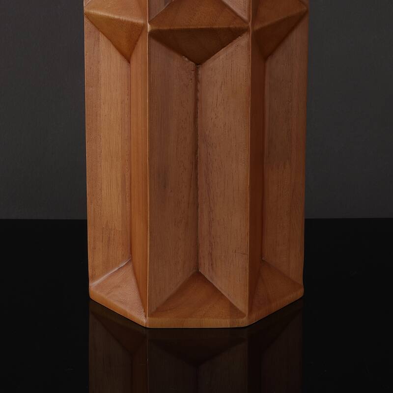 SAFAVIEH Couture Ferdinand Wood Table Lamp - 16"W x 16"D x 29"H