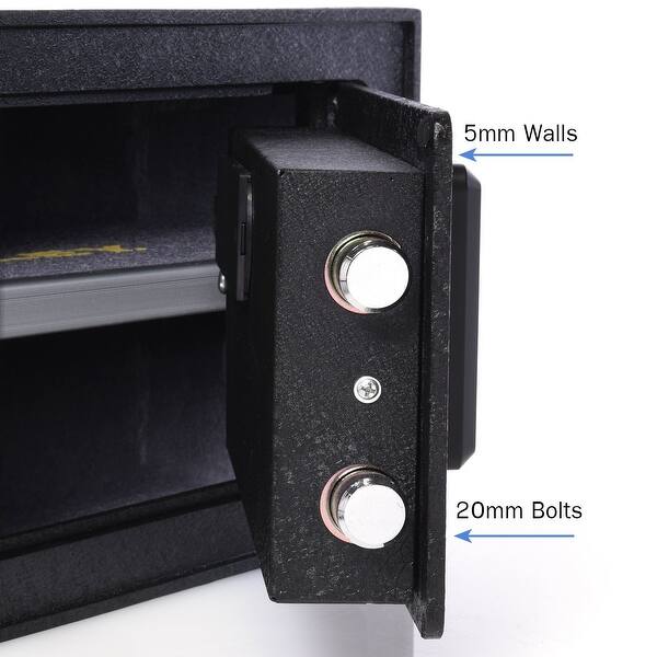 Shop Stanley Solid Steel Biometric Personal Home Safe With Fast