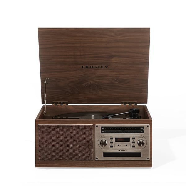 Haptufer Lettore Di Cassette Stereo Retrò Nero Nastro A Cassette Usica Audio Inversa Autoatica - Foto 7