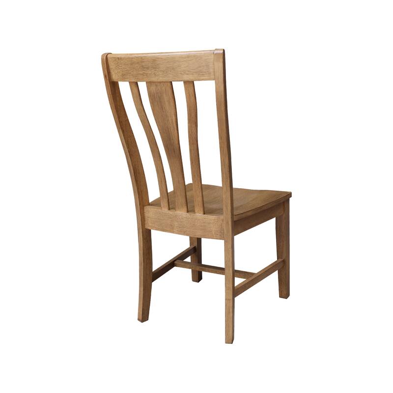 Set of Two Solid Wood Weston Dining Chairs