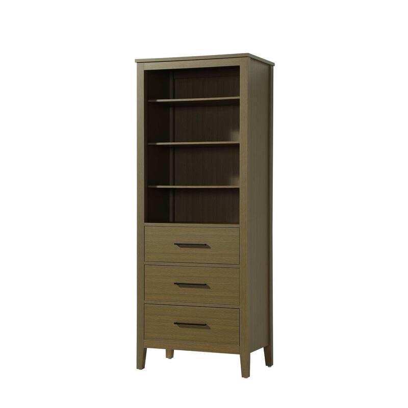 Laura 16-28 Inch Open Shelving Bath Storage Cabinet