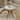 COZAYH Farmhouse End Table,  Rustic Side Table with White Top and Tripod Base, Round
