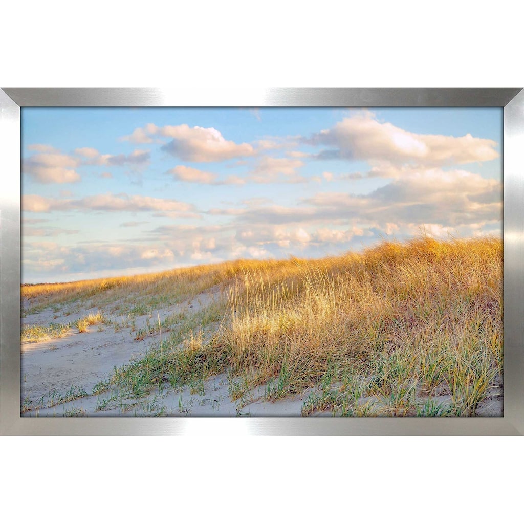 "Grassy Dunes Panorama" by Brooke T. Ryan Print on Acrylic