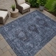 preview thumbnail 33 of 101, Machine Washable Indoor/ Outdoor Global Inver Chantille Rug
