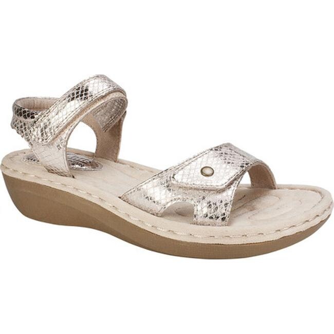 Shop Cliffs By White Mountain Women S Charlee Wedge Sandal Rose