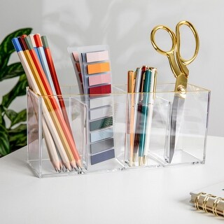 Martha Stewart Steel Mesh 3 Tier Stackable Desktop Letter Tray and File ...