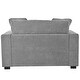 preview thumbnail 9 of 47, Modern Oversized Indoor Chaise Lounge Couch with Pillows