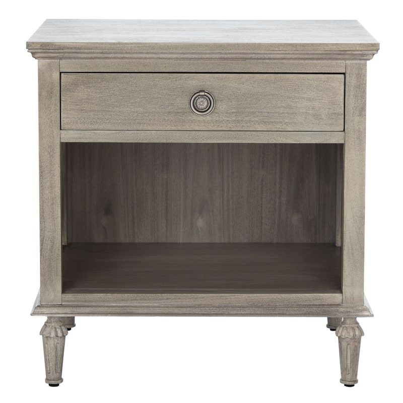 SAFAVIEH Couture Melkorka 1-Drawer Wood Nightstand