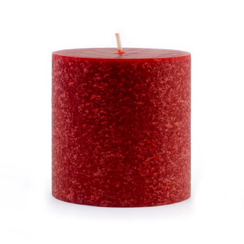 ROOT Unscented 3 In Timberline™ Pillar Candle 1 ea. - Garnet - 3 X 3