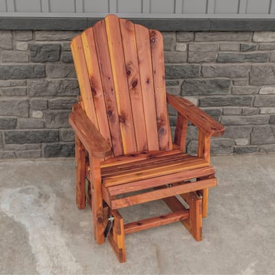 American Furniture Classics Model MM102 23" CEDAR ADIRONDACK Glider