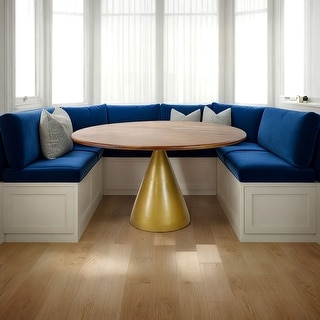 Dining Table with Pedestal Base - 48