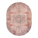preview thumbnail 19 of 79, World Rug Gallery Vintage Bohemian Machine Washable Non Slip Area Rug