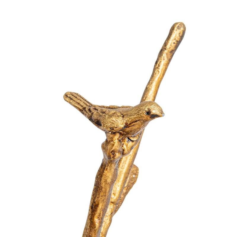 Pewter Jewelry Holder with Bird Detail