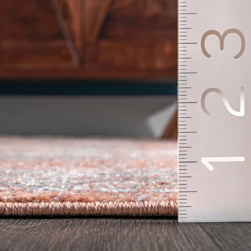 Nuloom Traditional Vintage Medallion Marg Area Rug