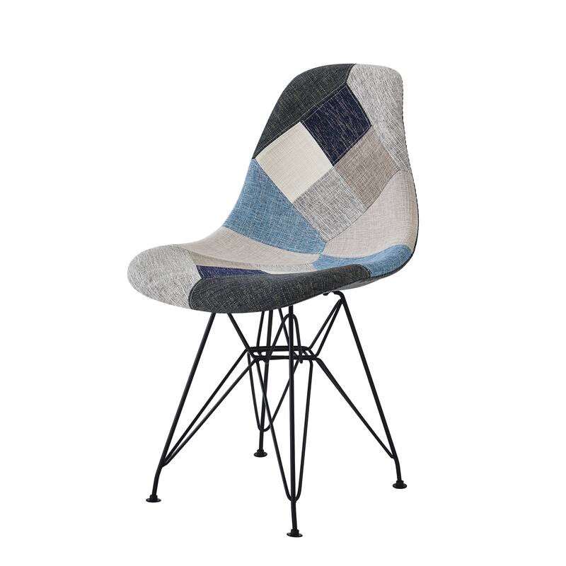 Dining Chairs Set of 2 Side Chair Accent Chair Vanity Chair Lounge Chair Kitchen Chair with Iron Legs