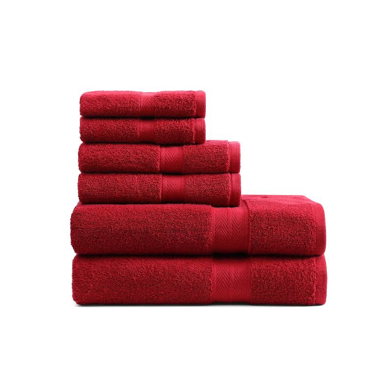 Tommy Hilfiger Modern American Cotton 6 Piece Towel Set - 6 Piece