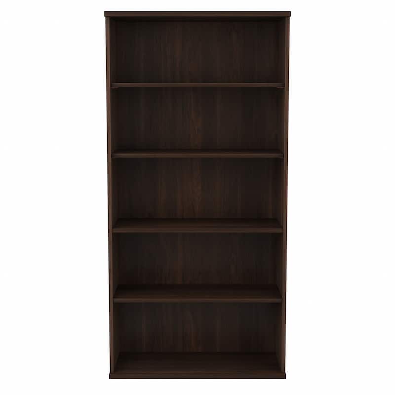 Studio C Tall 5 Shelf Bookcase Bookshelf Organizer by Bush Furniture