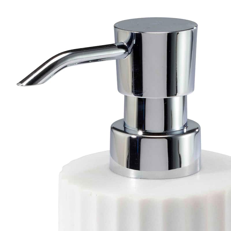 Izod Clubhouse Stripe Aqua Lotion Dispenser - Lotion Dispenser