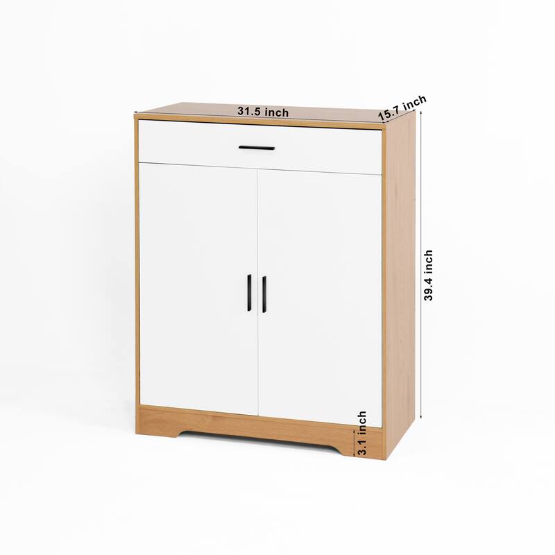 4-Tier Shoe Rack Organizer with 1 Drawer