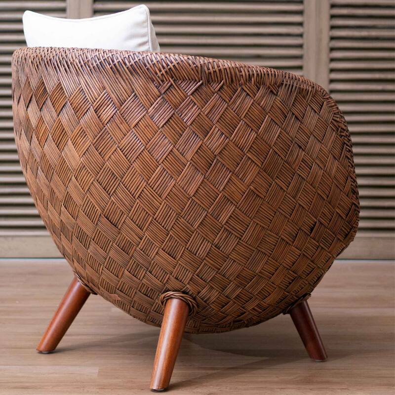 Panama Jack South Seas 30"L x 33"W x 32"H Revival Occasional Chair - 30"L x 33"W x 32"H