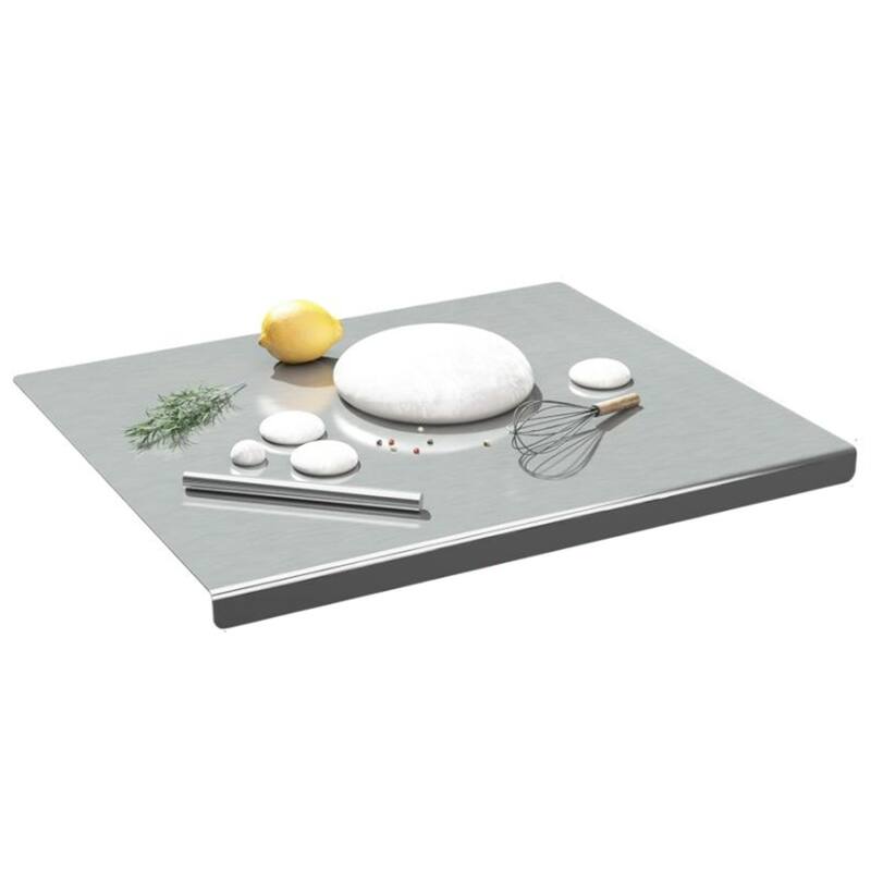 40CM*50CM Stainless Steel Cutting Board - Silver