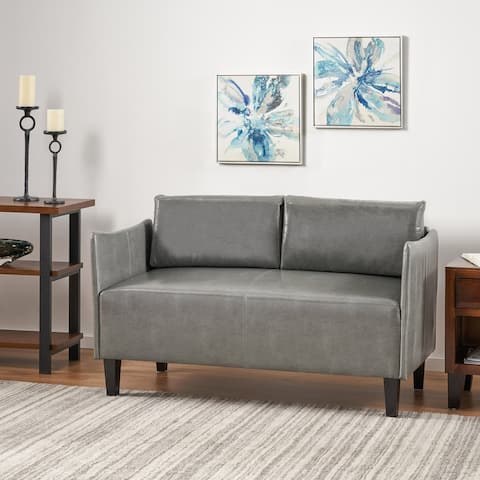 Nyx Modern Upholstered Loveseat by Christopher Knight Home