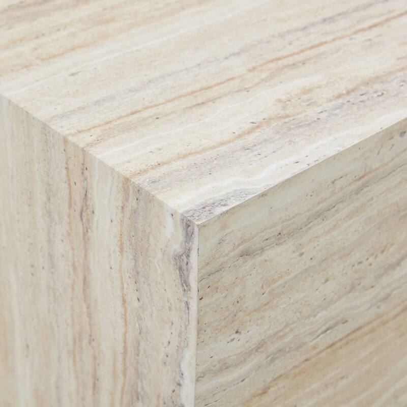 Rectangular Wooden Coffee Table, Living Room Center Table