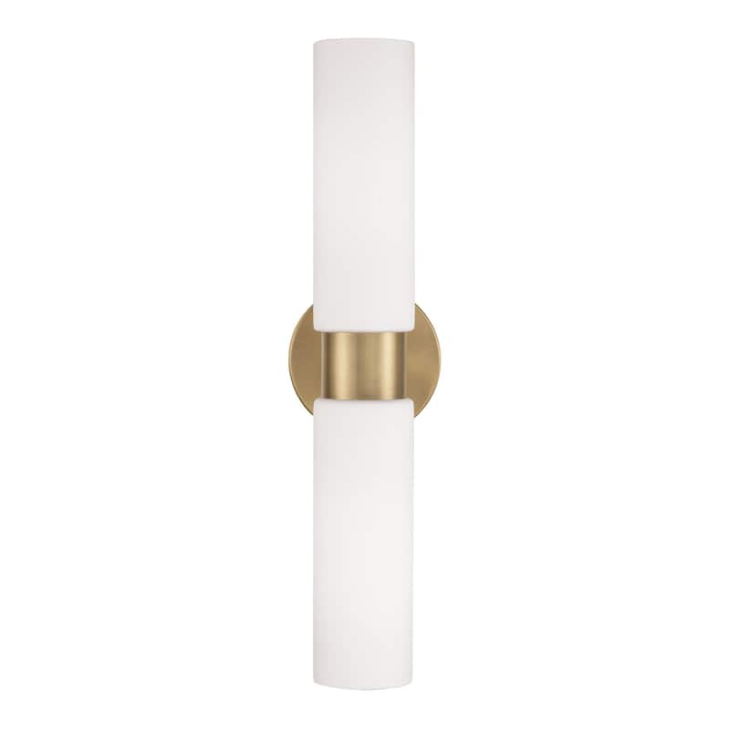 Theo 2-Light Sconce - 5"W x 20.5"H x 5"E