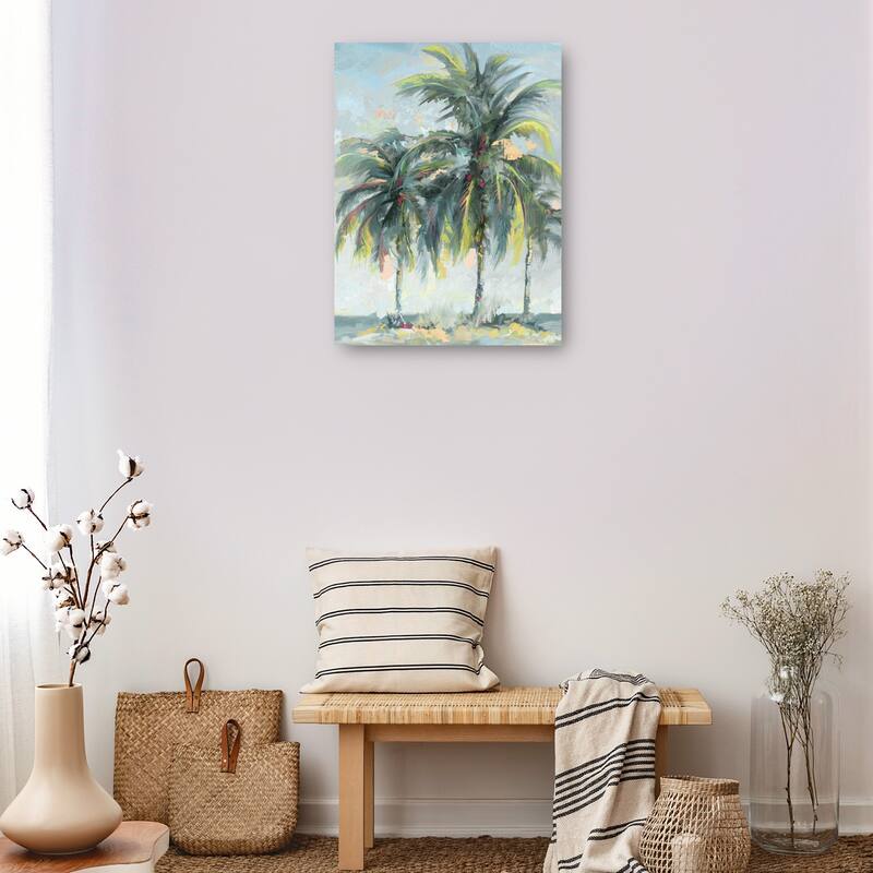 Isle of Dreams Portrait REC By Studio Arts Canvas Art Print