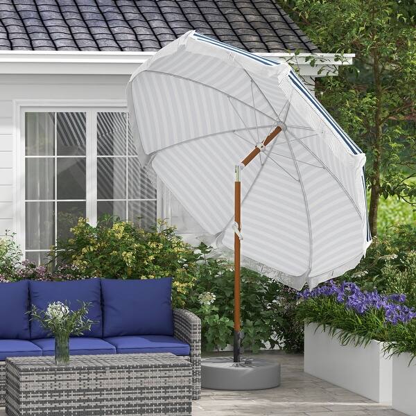 bed bath & beyond patio umbrella 7 ft 7 x 7 ft Outdoor Patio Umbrella with Tilt - Bed Bath & Beyond
